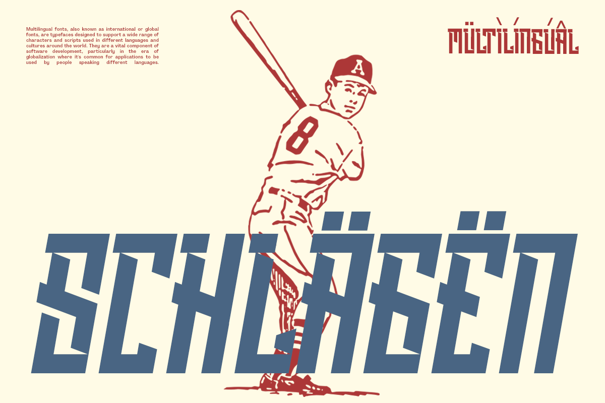 Blasher - Sport Baseball Font, a Slab Serif Font by Pandeka Studio (Photo 7 of 12)