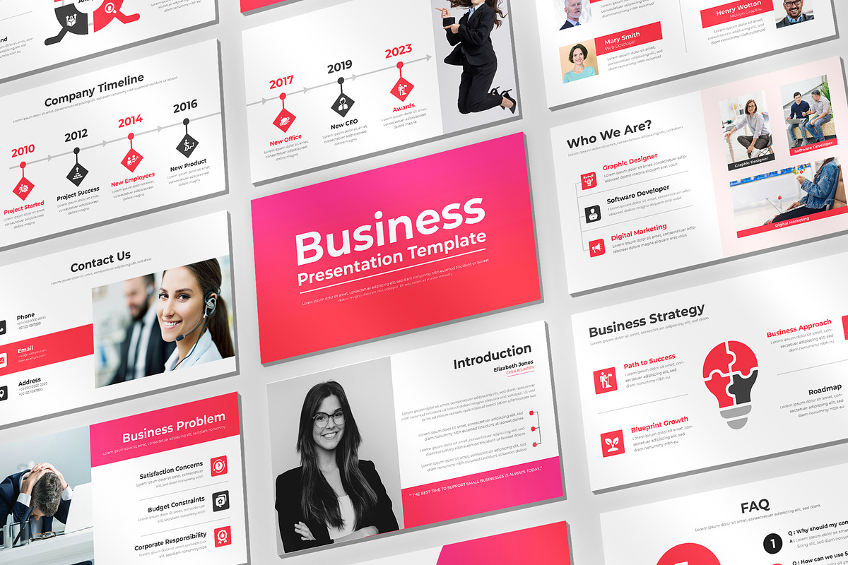 Creative Business Presentation, a Presentation Template by Mighty-Slide (Photo 1 of 6)