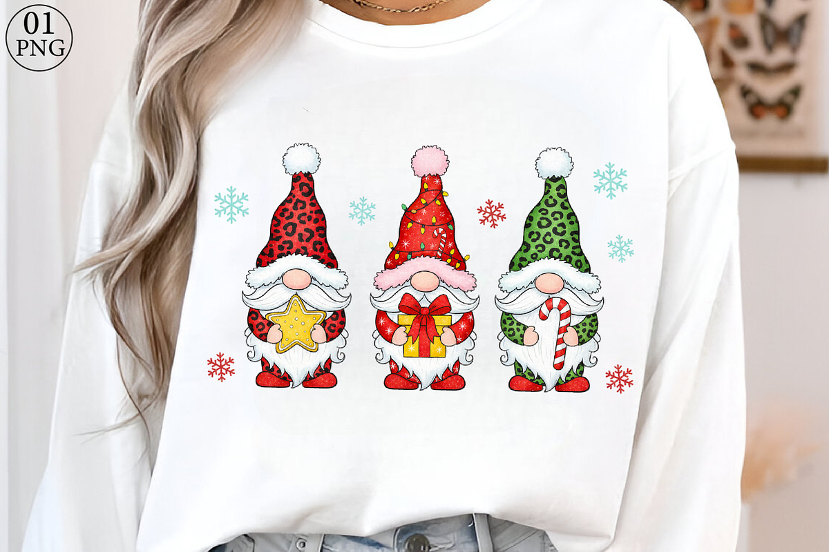 Christmas Gnome Png, Gnomes Design, an Illustration by Libby Wishes (Photo 1 of 8)