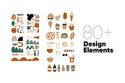 Food Abstract backgrounds & patterns, a Pattern Graphic by kavoon (Thumbnail 6 of 7)