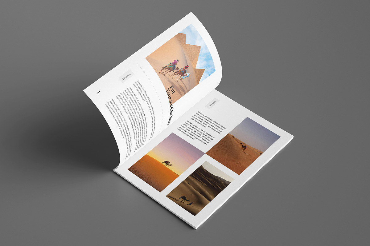 Photo Book Template, a Magazine Template by Seeing-art (Photo 5 of 11)