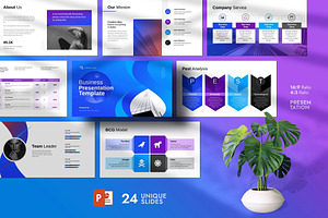 Business Presentation Template, a Presentation Template by Fit-tee