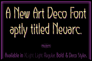 Neuarc Deco, a Font by CozyFonts Foundry (Thumbnail 4 of 4)