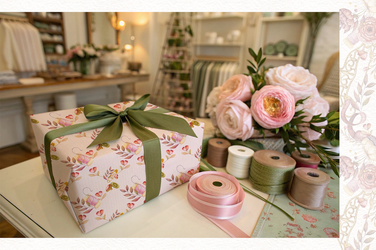 Watercolor Sewing Collection, an Illustration by Nadya Saen Art (Photo 12 of 12)