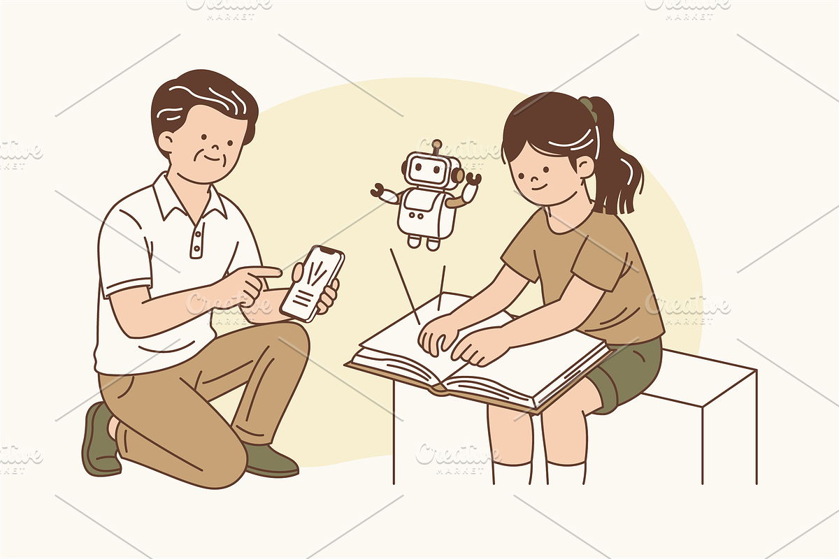 Future Ready Kids Illustration, an Object Graphic by Jump Studio (Photo 12 of 12)