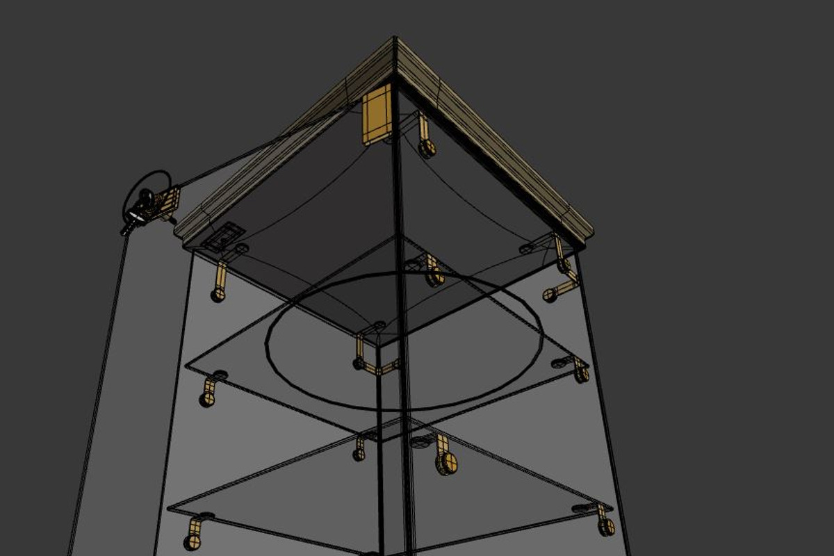 Display Cabinet, a Furniture 3D Model by kjpargeterimages (Photo 11 of 12)