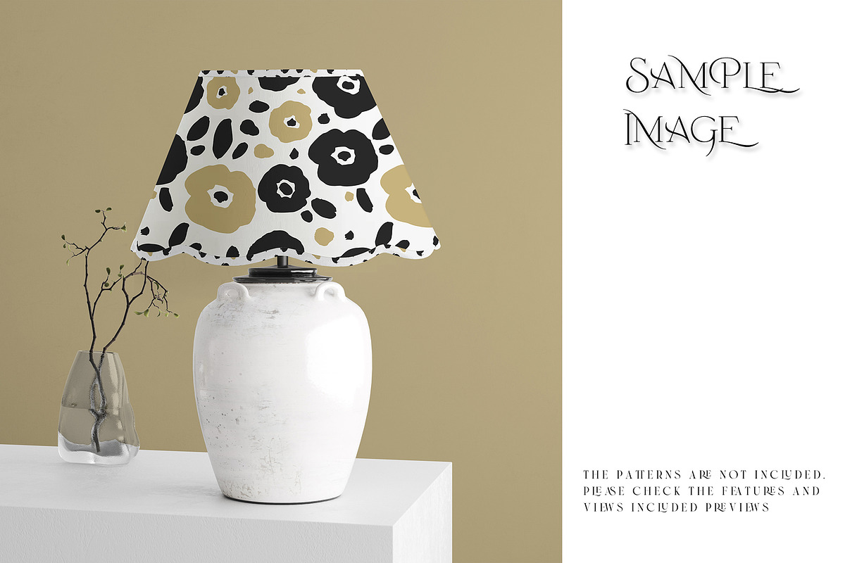 Scalloped Lampshade Mockups, a Mockup by mock-ups (Photo 22 of 22)