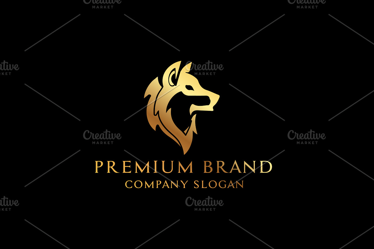 Premium Wolf Logo & Mock-Up - Vector, a Branding & Logo Template by Multiple (Photo 5 of 5)
