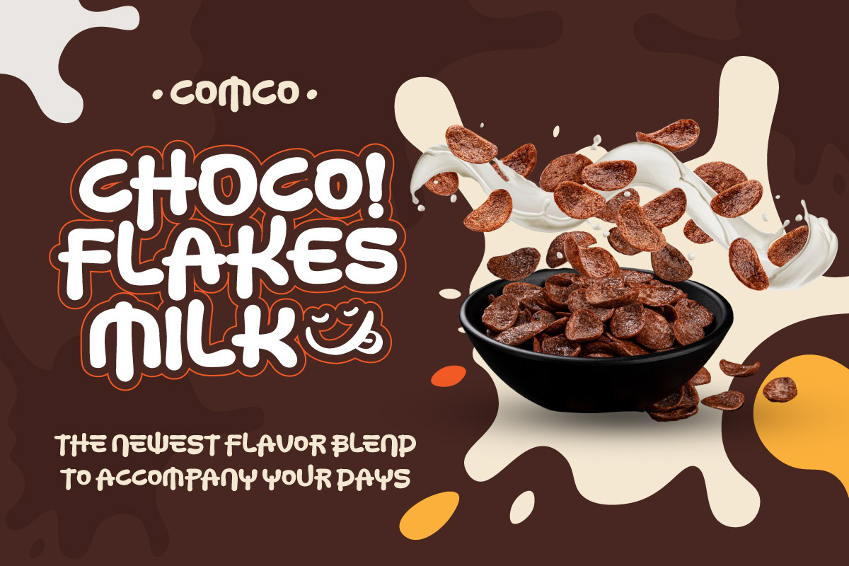 Xenack Angeth - Display Food Font, a Handwritten Font by productype1 (Photo 8 of 10)