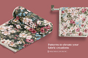 Gentle Bloom Vintage Pattern, a Pattern Graphic by Yello_illustration (Thumbnail 17 of 18)
