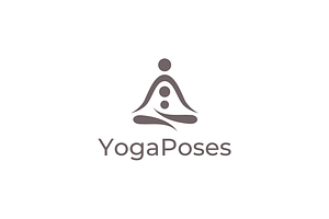 Yoga Poses Logo, a Branding & Logo Template by yopie