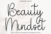Beauty Mindset, a Handwritten Font by FreshTypeINK (Thumbnail 1 of 8)