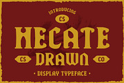 CS Hecate Drawn, a Serif Font by Craft Supply Co. (Thumbnail 1 of 8)