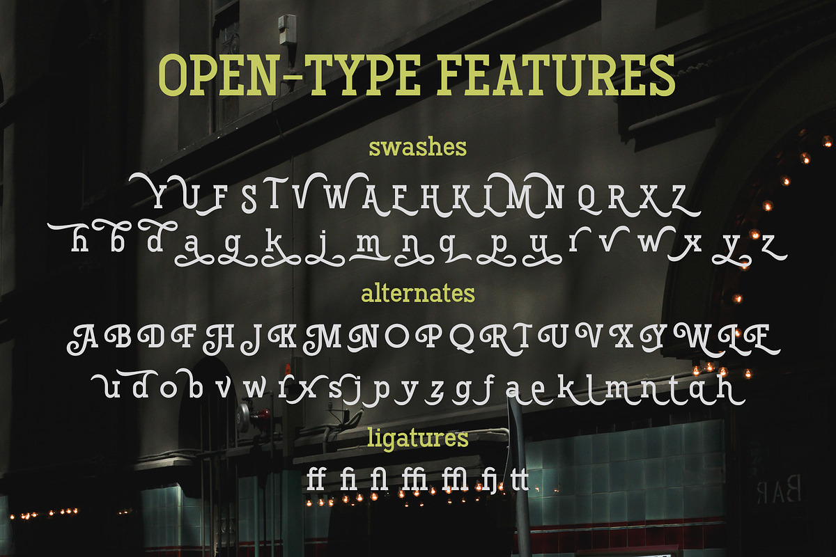 Hodgeson, a Slab Serif Font by Arterfak Project (Photo 10 of 11)