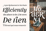 Couturier, a Serif Font by Latinotype (Thumbnail 9 of 13)