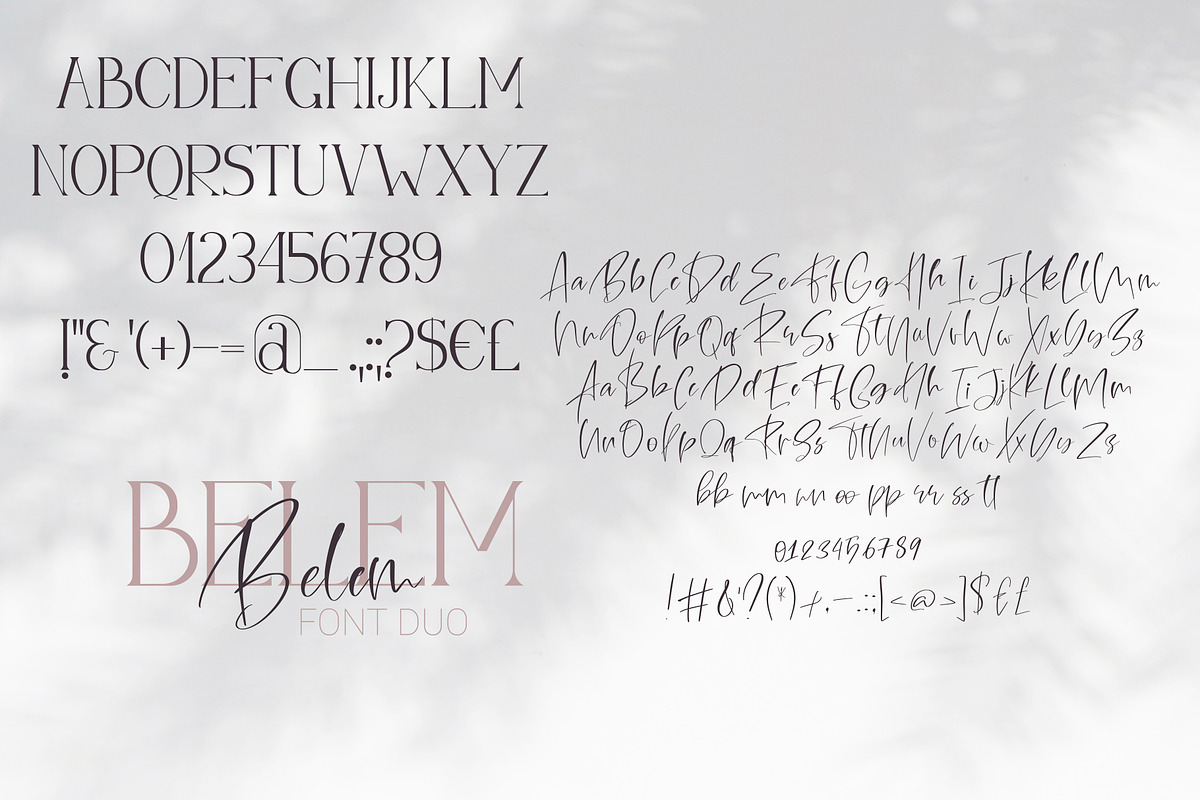 Belem Font Duo, a Script Font by CallMeStasia (Photo 10 of 11)