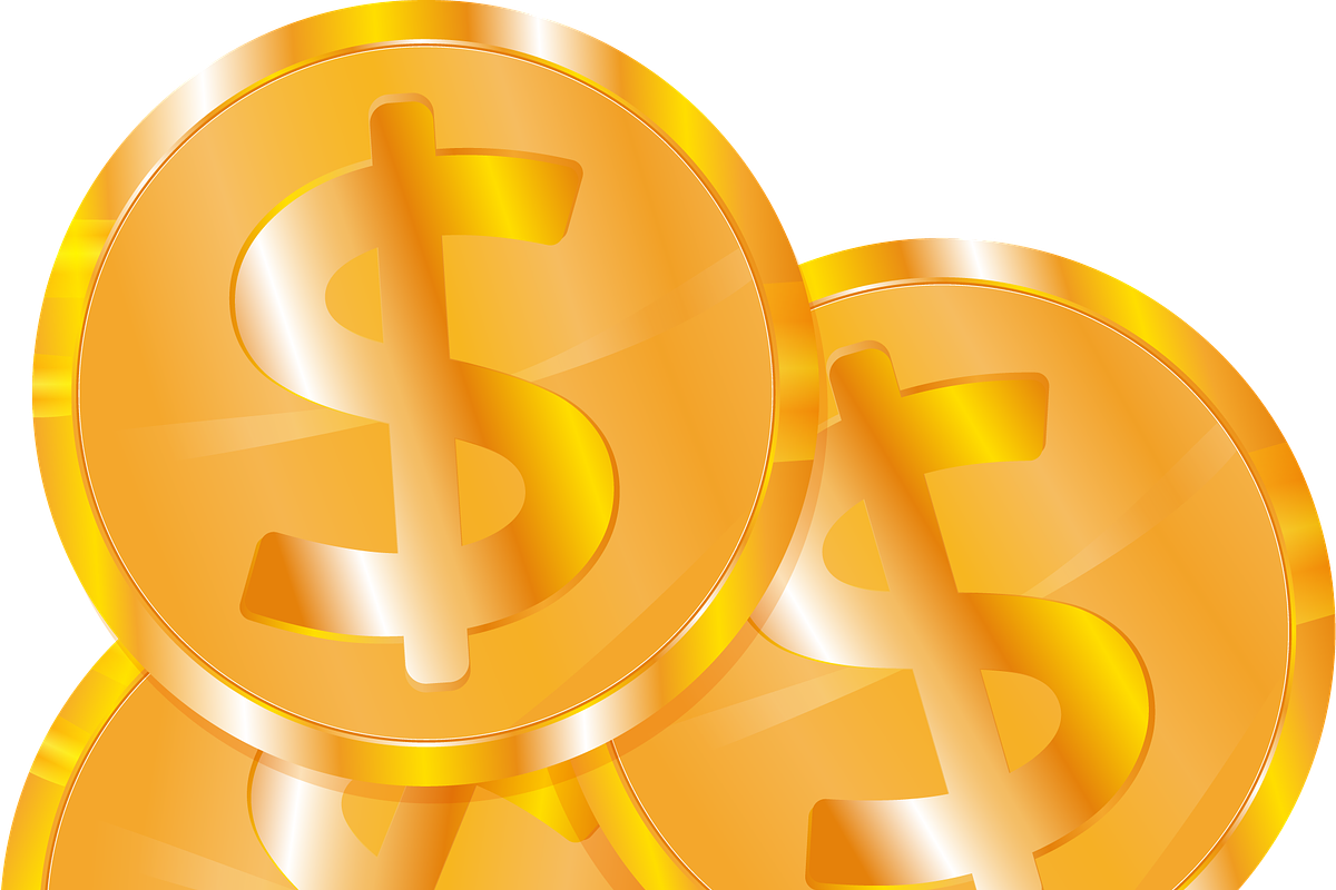 Illustration of Three Gold Dollar Co, a Finance Illustration by JYa_Design