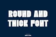 Kolod Raget - Round Font, a Sans Serif Font by Iqsiart Studio (Thumbnail 2 of 6)