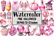 Pink Halloween, an Illustration by Design Market (Thumbnail 1 of 3)