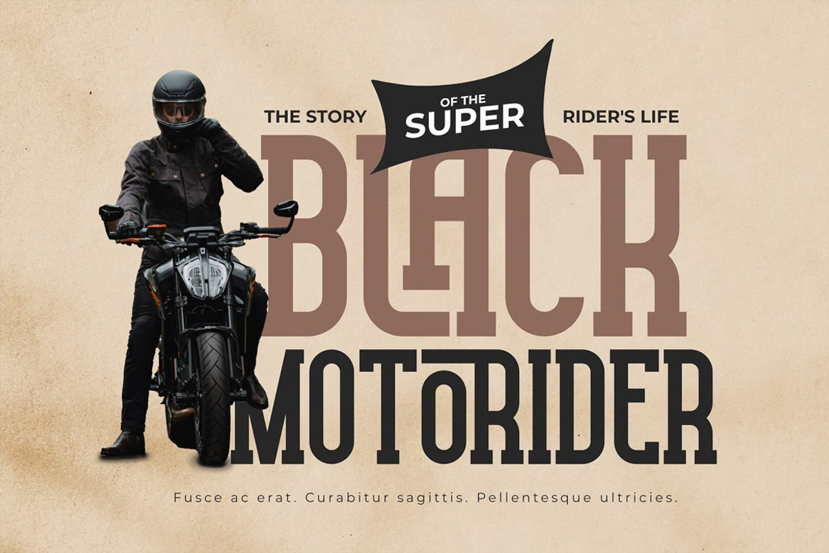Conrela - Vintage Font, a Slab Serif Font by Viswal Studio (Photo 5 of 6)