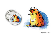 Wild Wild Cat - 14 illustrations, an Illustration by Zooza Art (Thumbnail 11 of 15)