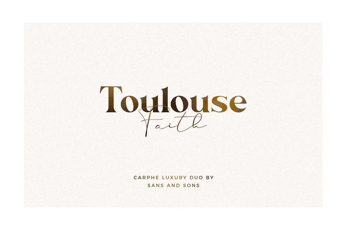 Carphe | Modern Luxury Font, a Serif Font by Sans & Sons (Photo 10 of 10)
