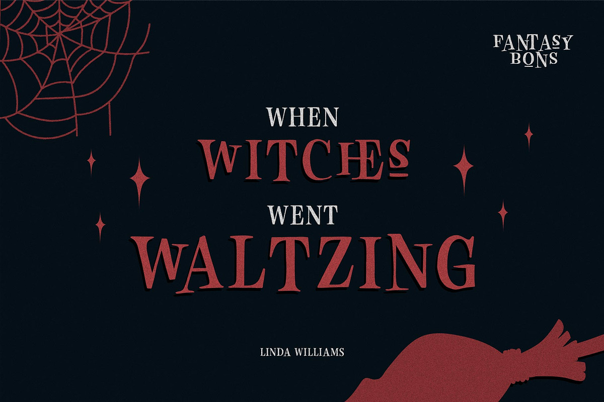 Fantasy Bons, a Serif Font by alit design (Photo 2 of 16)