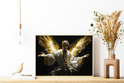 Gabriel the Messenger Art, a Person Photo by PrintablesByFranklyn (Thumbnail 8 of 8)