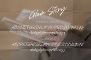 Glam Story | Script, a Script Font by ARSAVISUAL (Thumbnail 13 of 14)