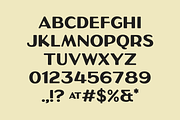 AL Glacier, a Sans Serif Font by Adam Lock (Thumbnail 3 of 6)