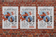 Orange Anti Design Flash Sale Flyer, a Flyer Template by Aiyari Graphic (Thumbnail 3 of 3)