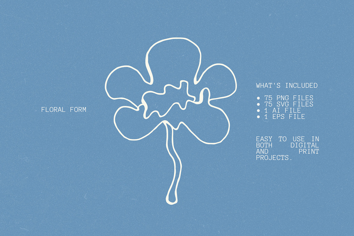 Whimsy Bloom: 75 Flowers Collection, an Object Illustration by Veyla (Photo 6 of 17)