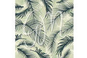 Tropical Leaves Seamless patterns, an Illustration by GraphicMarket (Thumbnail 4 of 5)