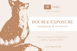 Double Exposure Wildlife & Camping