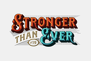 Chivels - Chiseled Vintage 3D Type, a Font by Adam Fathony (Thumbnail 8 of 11)