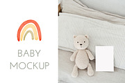Baby Vertical Card Mockup, a Mockup by sparklemockup (Thumbnail 3 of 3)