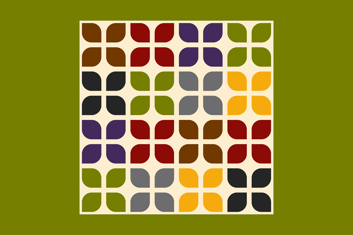 Mid-Century Pattern Set, a Pattern Graphic by Neo Geo (Photo 7 of 11)