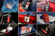 Automotive Vehicle Mockups, a Mockup by Vitora Mockup (Thumbnail 1 of 15)
