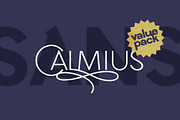 Calmius Sans, a Sans Serif Font by NREY (Thumbnail 1 of 7)