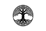 Tree of Life Circle SVG Bundle, an Illustration by Gfx_Store (Thumbnail 29 of 50)