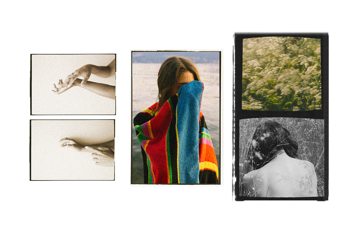 3 ANALOG FILM FRAMES PSD & PNG, a Mockup by BlancheStudio (Photo 3 of 3)
