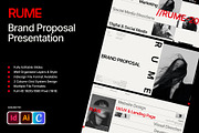 RUME – Brand Proposal, a Presentation Template by Templeste (Thumbnail 2 of 7)