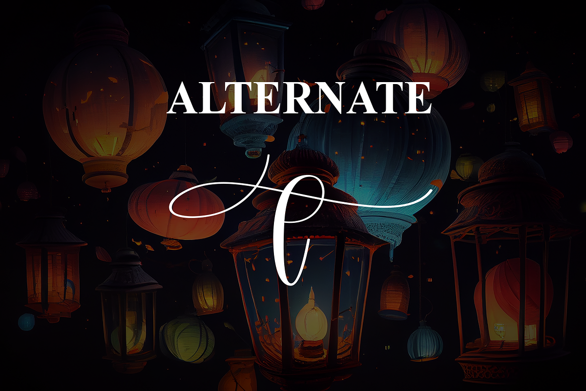 Lantern | Script Font, a Handwritten Font by Scratchones (Photo 8 of 9)