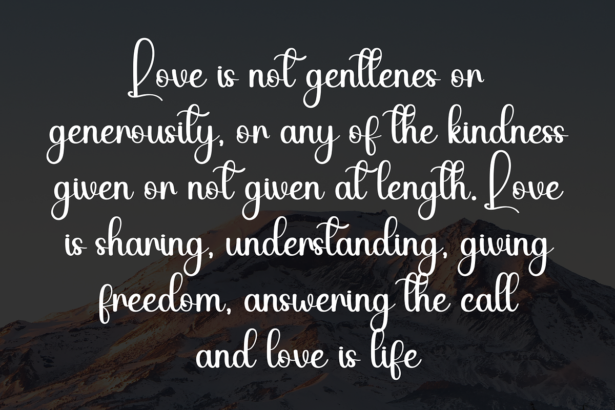Australia | Script Font, a Handwritten Font by Scratchones (Photo 6 of 9)
