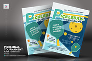 Pickleball Tournament Flyer Template, a Flyer Template by kinzi21 (Thumbnail 4 of 4)
