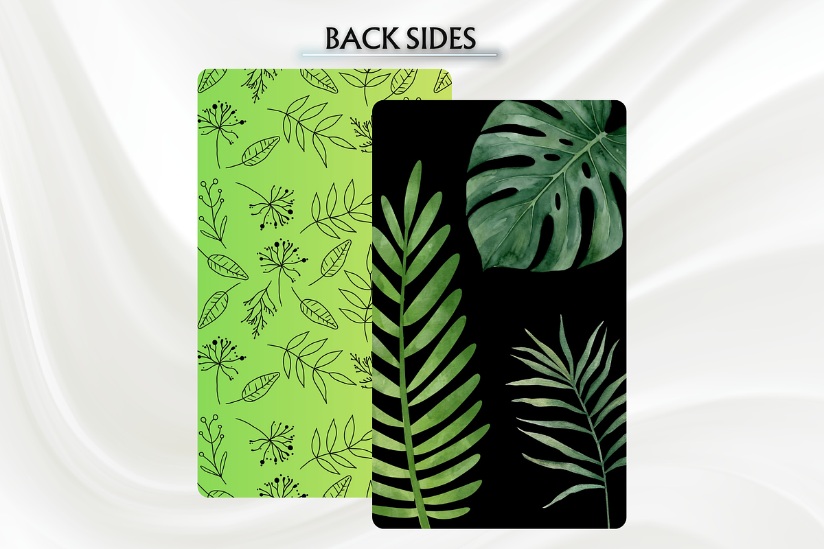 Botanical Tarot Cards Deck, a Decorative Illustration by Mugio (Photo 3 of 4)