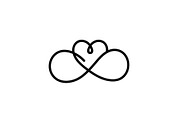 50 Infinity Heart Symbol Vector Bund, an Illustration by abu67222 (Thumbnail 42 of 51)