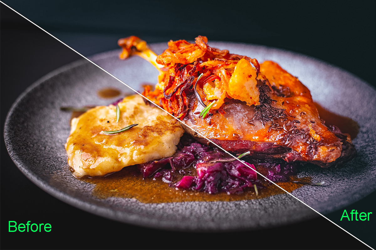Food Photography Photoshop Actions, an Action Add-On by ARTNEST (Photo 16 of 16)