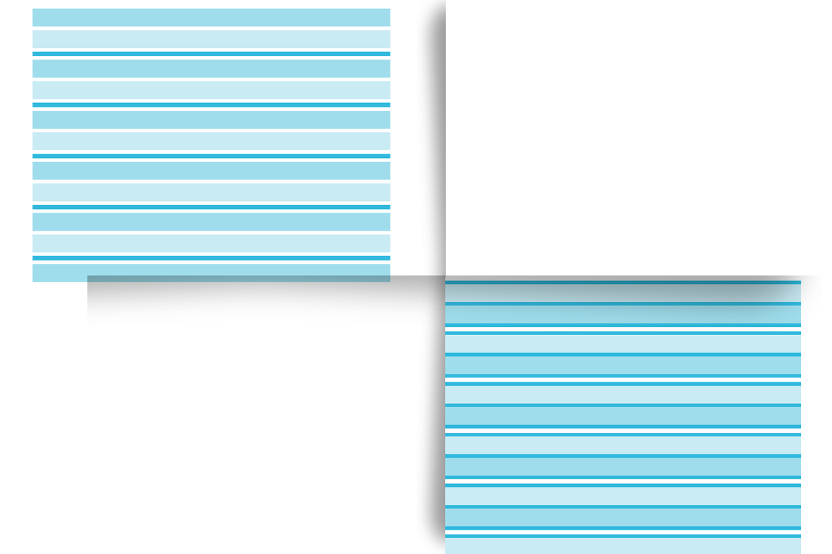 Light Blue Stripe Seamless Set, a Pattern Graphic by Earley Bird Design Studio (Photo 3 of 8)