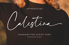 Calestina - Handwritten Script Font